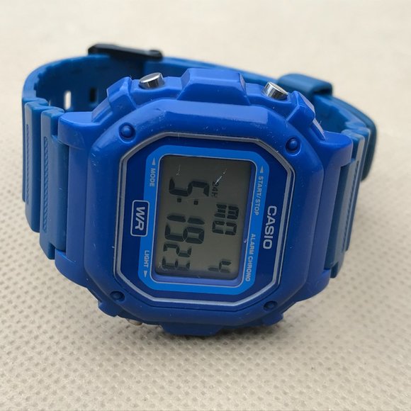 Casio Men Watch Blue Band 3224 108WH Multi Functio - Picture 3 of 10